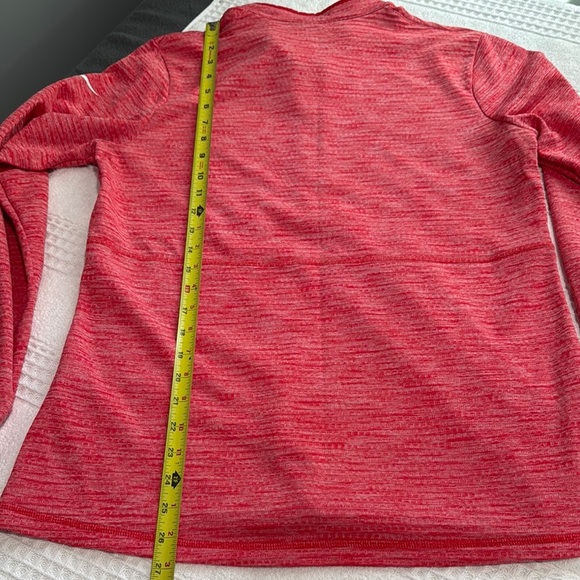 Nike Red Quarter-Zip Sweatshirt - Picture 6 of 7